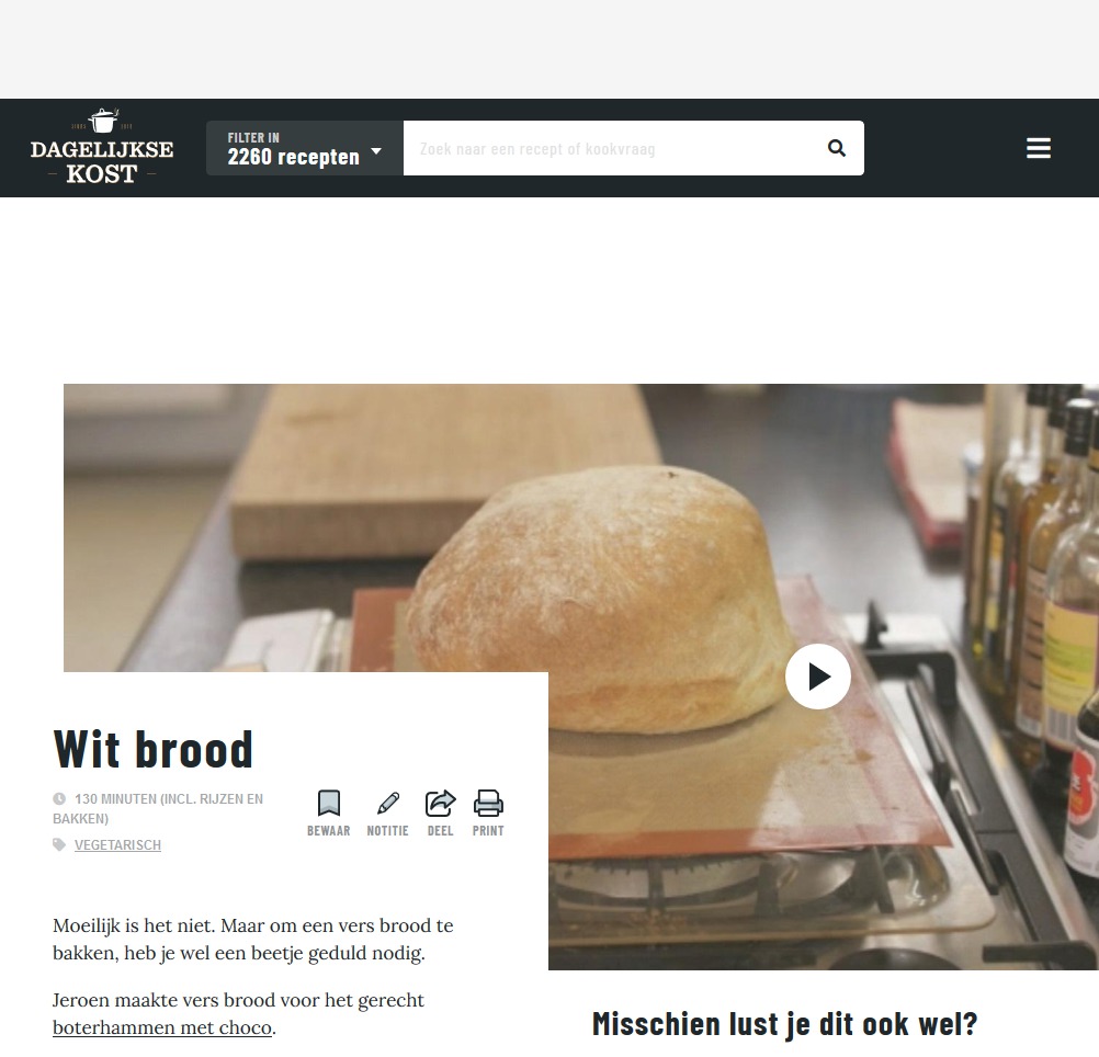 VRT maakt nieuwe afleveringen van Dagelijkse Kost met onbemande camera’s