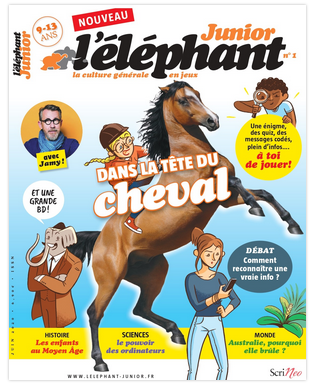 L’Éléphant Junior, le nouveau trimestriel des Éditions Scrinéo