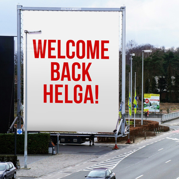 Helga est de retour ! Helga Van Hover revient à Media Expo