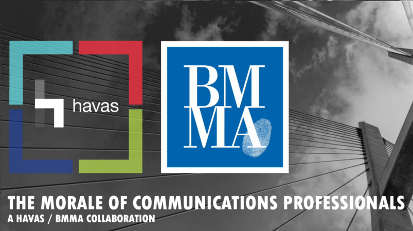 Étude BMMA-Havas : ‘The Morale of Communication Professionals’