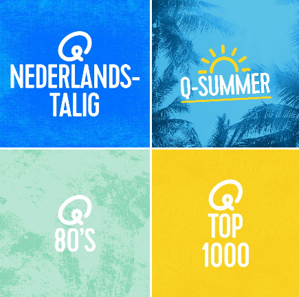 Qmusic lance quatre nouvelles chaînes digitales