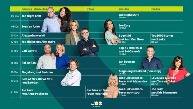 Najaar 2021: Qmusic en Joe trappen het najaar op gang Najaar 2021: Qmusic en Joe trappen het najaar op gang