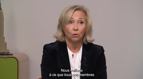 Helen Willems met fin à son mandat de présidente du CIM Helen Willems met fin à son mandat de présidente du CIM