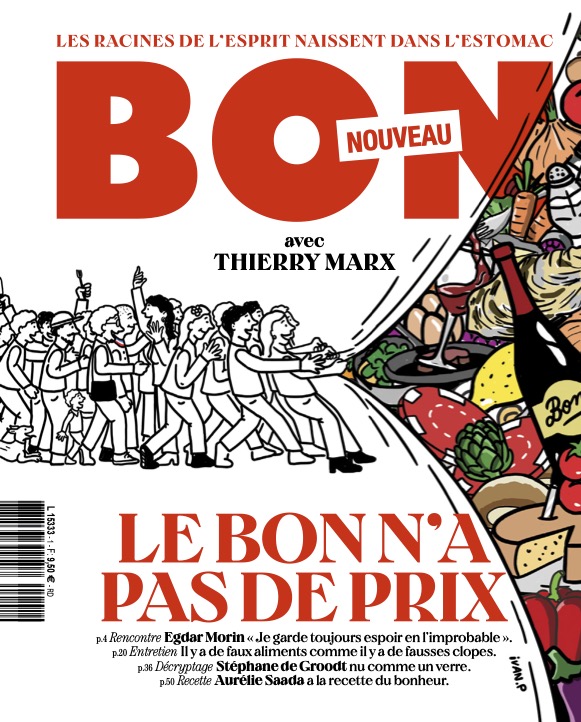 Thierry Marx lance le magazine BON