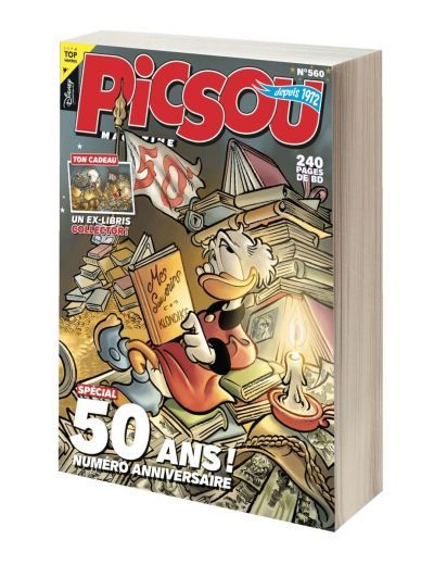 Unique Heritage Media publie un numéro spécial consacré aux 50 ans du Picsou Magazine