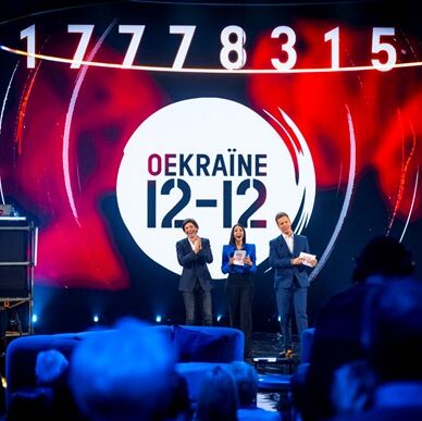 Les appels aux dons des médias flamands récoltent 17.778.315 € pour Ukraine 12-12
