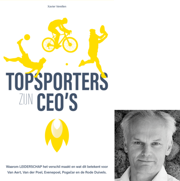 Xavier Verellen brengt boek uit: ‘Topsporters zijn CEO’s’ Xavier Verellen brengt boek uit: ‘Topsporters zijn CEO’s’