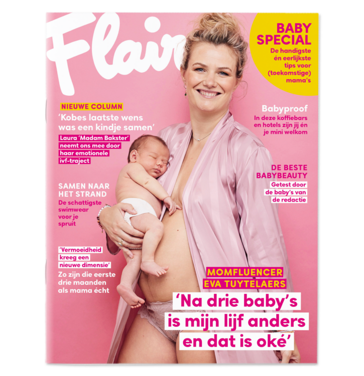 Flair sort un spécial bébé et montre un corps post-partum en couverture Flair sort un spécial bébé et montre un corps post-partum en couverture
