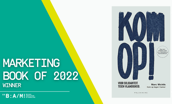 ‘Kom op!’ verkozen tot  Marketing Book of the Year