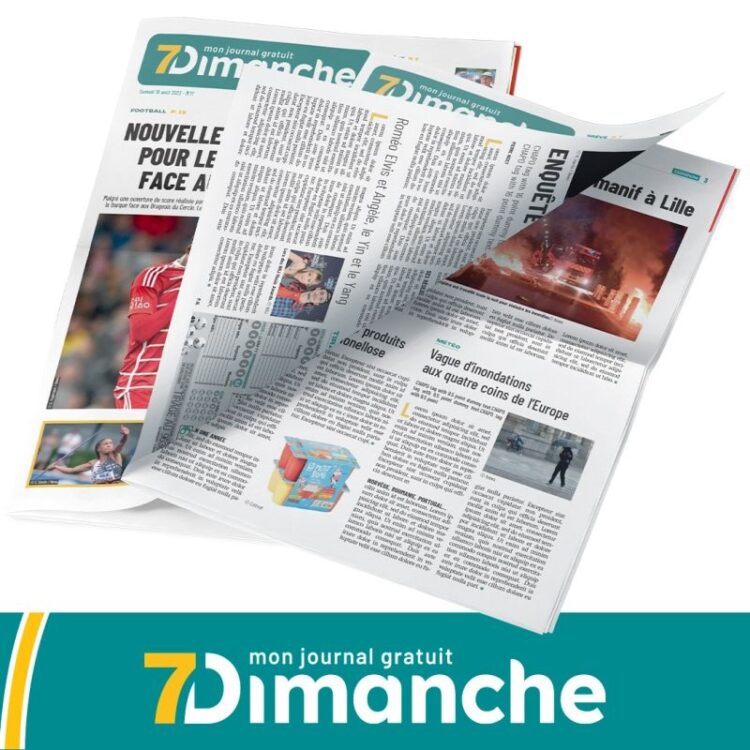 Nouveau look pour 7Dimanche Nouveau look pour 7Dimanche