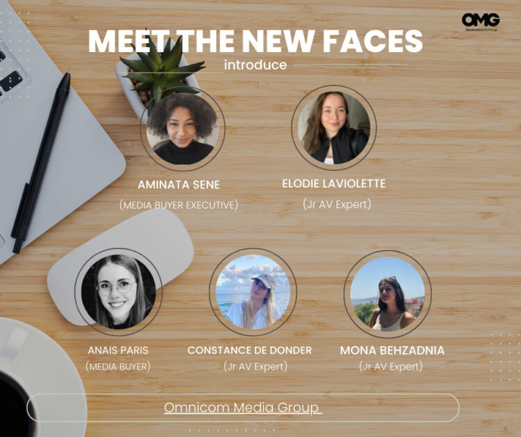 Trois AV Experts et deux Media Buyers rejoignent Omnicom Media Group