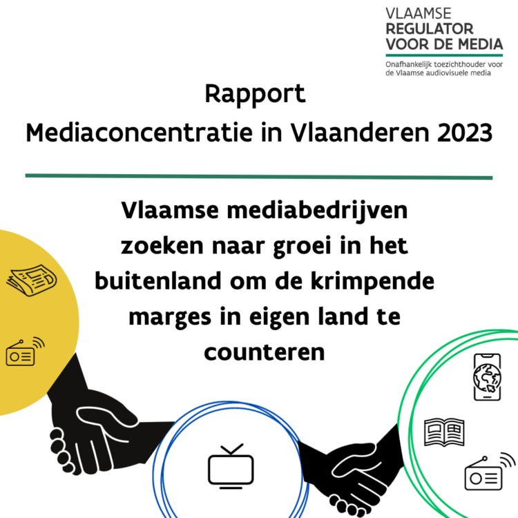 Vlaamse mediabedrijven zoeken naar groei in het buitenland om krimpende marges in eigen land te counteren Vlaamse mediabedrijven zoeken naar groei in het buitenland om krimpende marges in eigen land te counteren