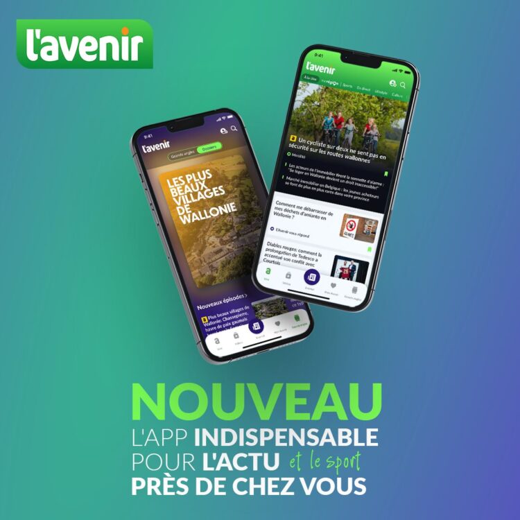 L’Avenir lance une nouvelle application gratuite pour l’actualité et le sport