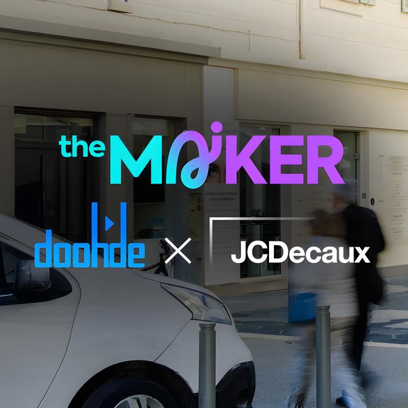 JCDecaux et Doohde lancent The mAIker, une plateforme IA pour les réseaux d’enseignes