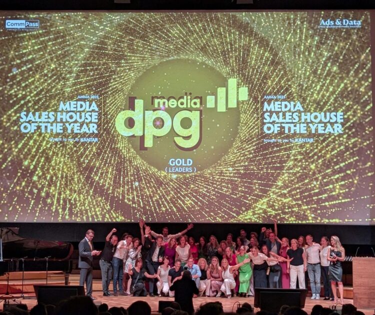 DPG Media a été élu Media Sales House of the Year dans la catégorie « Leaders » aux AMMA DPG Media a été élu Media Sales House of the Year dans la catégorie « Leaders » aux AMMA